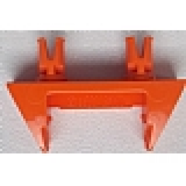 orange string reel 1 x 4 x 2 holder with 2 technic pins