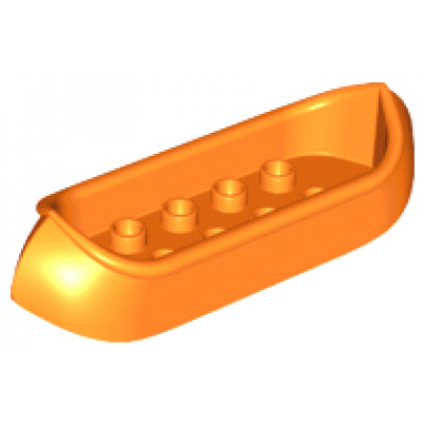 orange duplo canoe 2 x 8