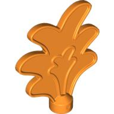 orange duplo plant stem frond carrot top