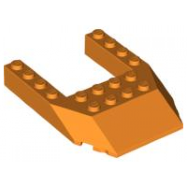 orange wedge 6 x 8 cutout