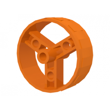 orange wheel 41mm znap thin tread