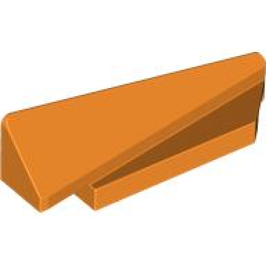 orange wedge 5 x 1 x 1 1 3 with 4 x 1 base right