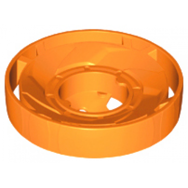 orange propeller 1 blade solid 10 diameter spinjitzu rotor