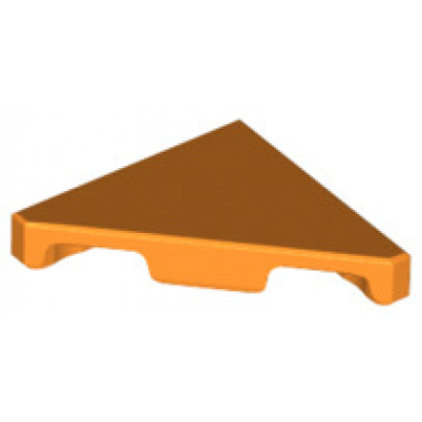orange tile modified 2 x 2 triangular