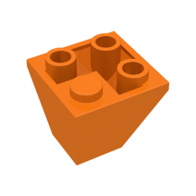 orange slope inverted 45 2 x 2 double convex