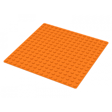 orange baseplate 16 x 16