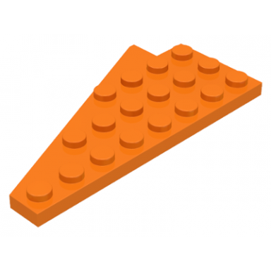 orange wedge plate 8 x 4 wing right