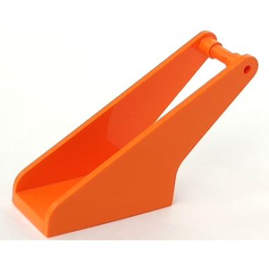 orange hook fabuland tow - arm 2 x 4 base