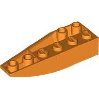 orange wedge 6 x 2 inverted right