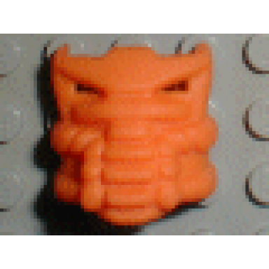 orange bionicle krana mask xa