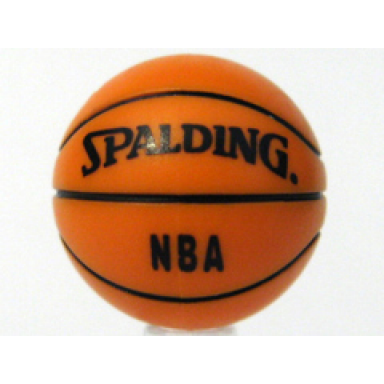 orange ball sports basketball with black lines spalding and nba pattern