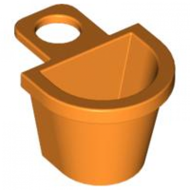 orange minifigure container d-basket