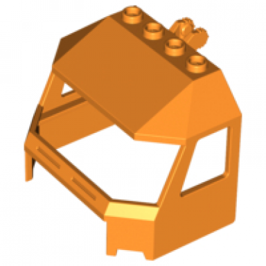 orange windscreen 4 x 6 x 4 cab with hinge and 1 x 4 bottom cutout