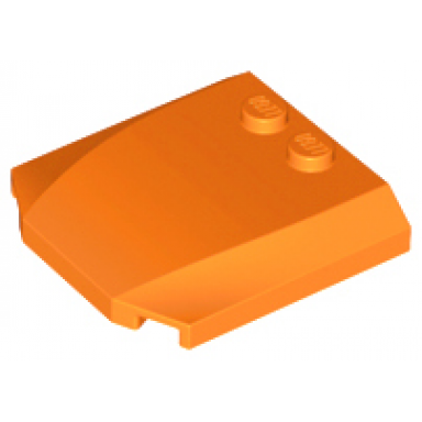 orange wedge 4 x 4 x 2 3 triple curved