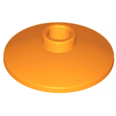 orange dish 2 x 2 inverted radar