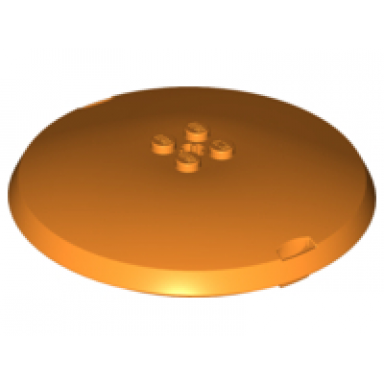 orange container x-pod top cap 9 x 9 x 1 1 3
