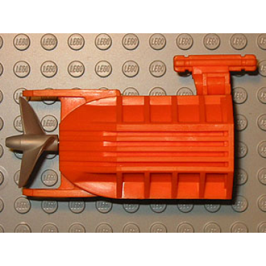 electric motor 8 x 4 x 4 back half with 2-blade propeller
