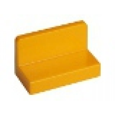 orange panel 1 x 2 x 1 with rounded corners
