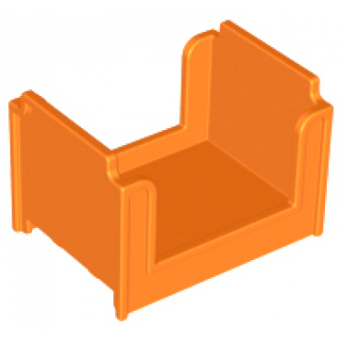 orange duplo furniture bunk bed
