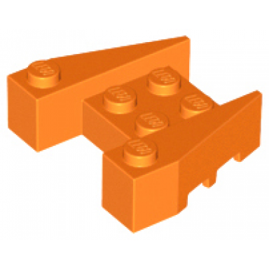 orange wedge 3 1 2 x 4 with stud notches