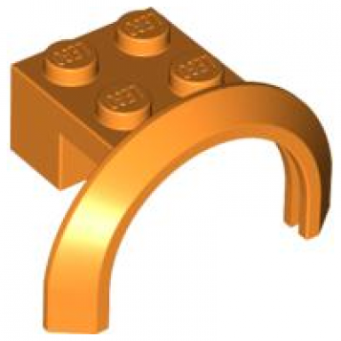 orange vehicle mudguard 4 x 2 1 2 x 1 2 3 with arch round