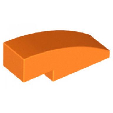 orange slope curved 3 x 1