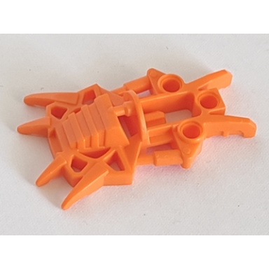 orange bionicle foot toa inika clawed