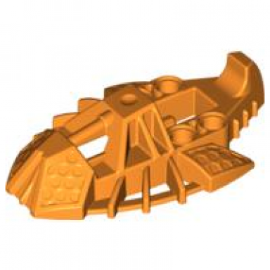 orange bionicle foot toa inika elliptical