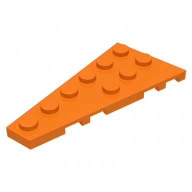 orange wedge plate 6 x 3 left