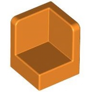 orange panel 1 x 1 x 1 corner