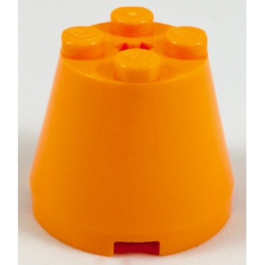 orange cone 3 x 3 x 2