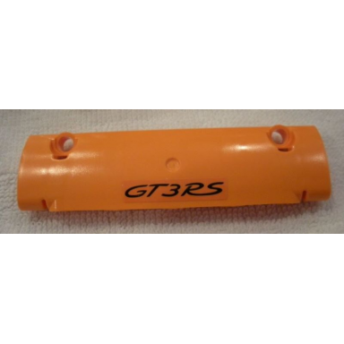 orange technic panel curved 11 x 3 with gt3rs pattern sticker - set 42056
