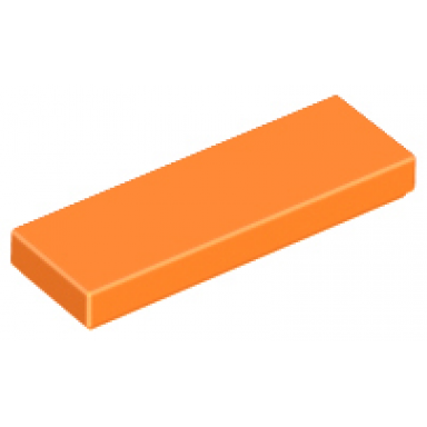 orange tile 1 x 3
