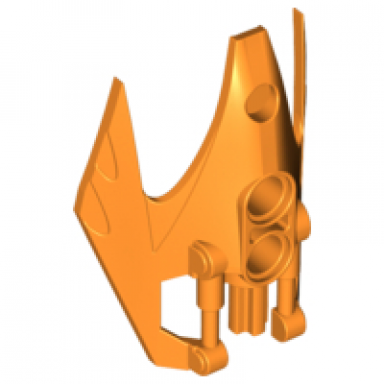 orange bionicle shoulder armor vorox