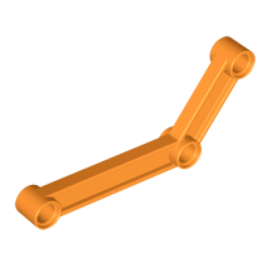 orange technic link 1 x 9 bent 6 - 4