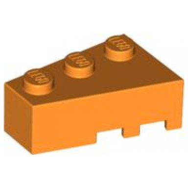 orange wedge 3 x 2 left