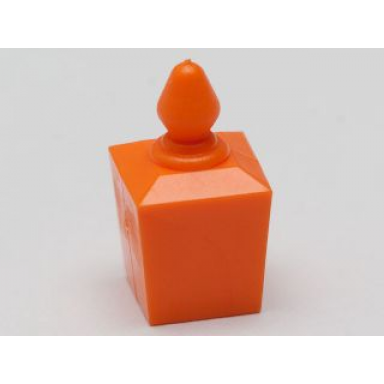 orange scala accessories bottle perfume with square base