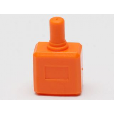 orange scala accessories bottle perfume with rectangle base