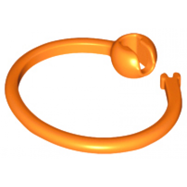 orange bag tag ring