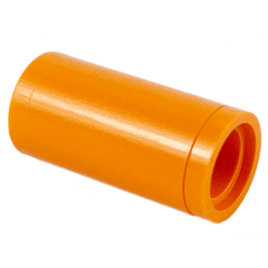 orange technic pin connector round 2l without slot pin joiner round