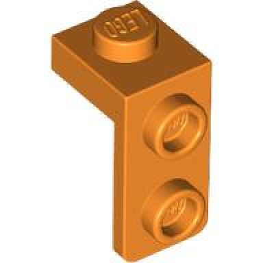 orange bracket 1 x 1 - 1 x 2