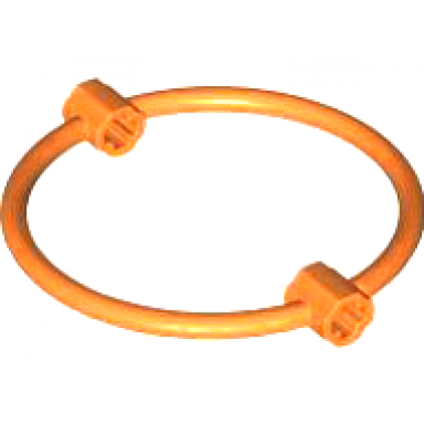 orange ring 7 x 7 with axle connectors 1l