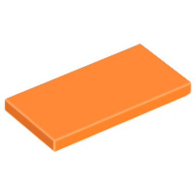 orange tile 2 x 4