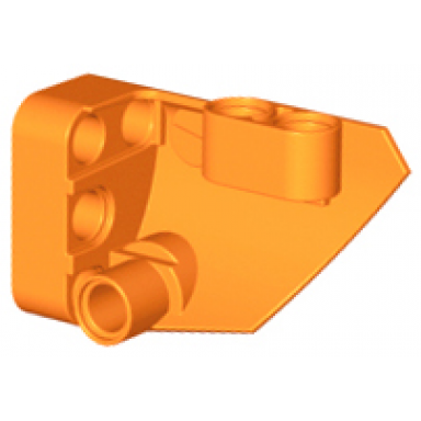 orange technic panel fairing 1 small smooth short side a