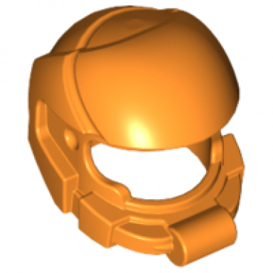 orange minifigure headgear helmet space