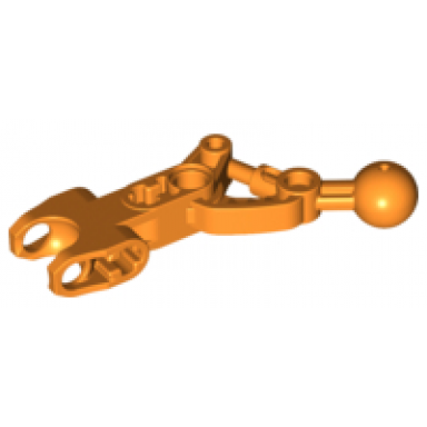 orange hero factory arm leg angular with ball joint and ball socket