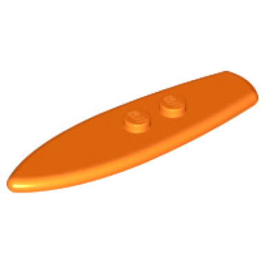 orange minifigure utensil surfboard standard