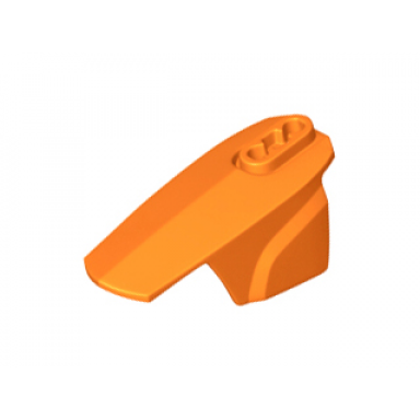 orange hero factory armor with ball joint socket - size 6