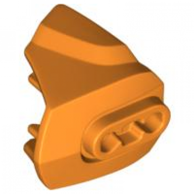 orange hero factory armor with ball joint socket - size 3