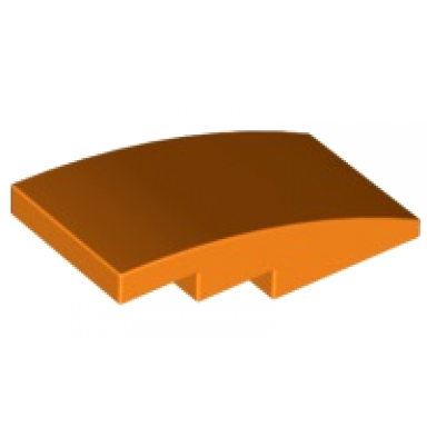 orange slope curved 4 x 2